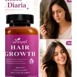 Biotina Colágeno Vitaminas Para Belleza Diaria 120 Caps