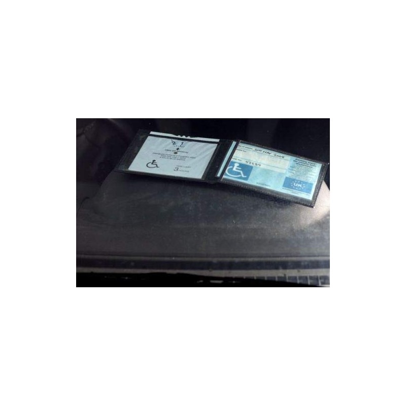 Disabled Badge Holder Cover Wallet Safe Protection Protector Disability Parking