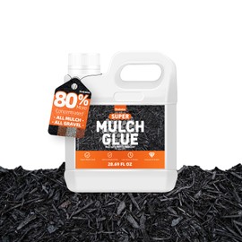 Mulch Glue for Landscaping, 28.69OZ Rock Glue, Fast-Dry No-Toxic Long-Lasting, Strong Pebble Binder, Pea Gravel Binder for Garden, Pine Straw for Outdoor, Mulch Lock and Pea Gravel Stabilizer