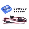 12 LED Lighting System Kit Simulation Flashing Lights Lamps RC