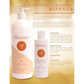 Bizenza Mascarilla Capilar 100% Orgánica  Bizenza