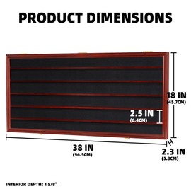 HO, N Scale Trains, 1:64 Wheels, Toy Cars, Minifigures Display Case Rack Wall Cabinet Wall Shadow Box w/UV Protection- Lockable HOT (Mahogany Finish)