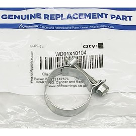 AH258120 Dishwasher Drain Hose Clamp - New - 1 1/4" - Genuine OEM - AM 6-5-2 - EA250324