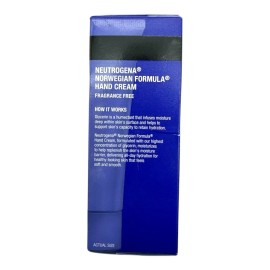 Neutrogena Norwegian Formula Dry Hand Cream - Fragrance Free - 2 Oz