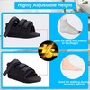 Tairibousy Post Op Recovery Shoe Adjustable Medical Walking Shoe Forefoot