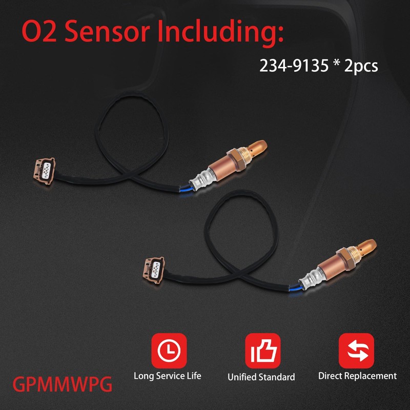 GPMMWPG 2PCS O2 Sensor 234-9135, 02 Sensor Upstream Downstream, Automotive
