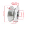 3in V Groove Wheel 304 Stainless Steel Rolling Gate Wheels