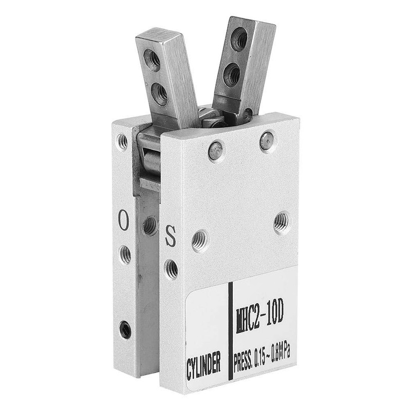 Air Cylinder, MHC2-10D/16D Pneumatic Finger Cylinder Gripper Pneumatic Cylinder (MHC2-10D)