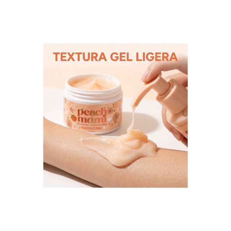 Crema Corporal Reafirmante de Durazno para Piel Flácida