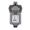Outdoor IP66 Waterproof Socket Box 16A Weatherproof Outdoor Switch Socket