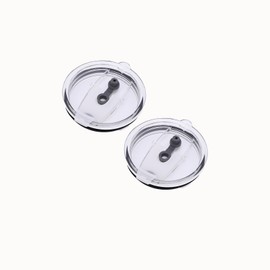ECOPMAX 20oz Lids for Yeti Tumblers, 2Pack 20 oz Replacement Tumbler Lids Spill Proof Lids compatible with YETI 20oz Tumbler and D·S,BJPKPK,WETOWETO,ALBOR,Toopify,MEZMUT (2Pcs 20oz White), NARMAL