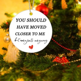 Hiagkmet Housewarming Gifts New Home House Warming Gifts Funny Christmas Ceramic Ornament Chaos Coordinator Gifts for Women