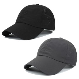 Women Criss Cross Hat High Ponytail Baseball Caps Adjustable High Messy Bun Ponycap Trucker Hats