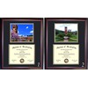 Western Carolina Diploma Frame - Photo Option #2 - Walnut