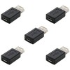 tunghey 5 Pack USB 2.0 A Female to USB Micro
