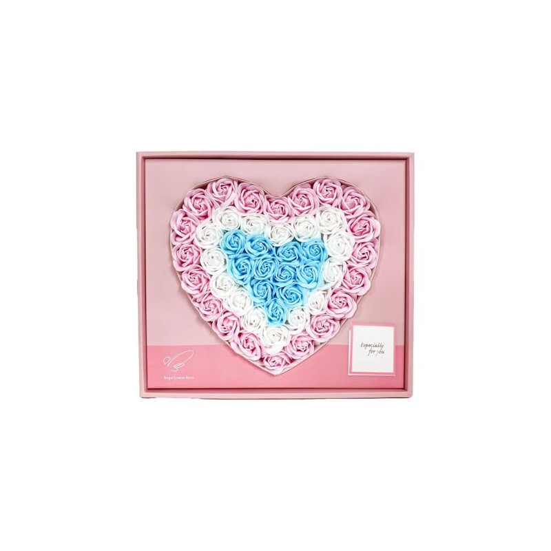 Q-FLA 796395 Soap Flower Heart Mix Hand Wash Hand Soap