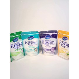 Amoray Aromatherapy Epsom Salt + Essential Oil Epsom Salt for Muscle Aches100% Natural  - Sport soak