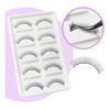 Pestañas de Práctica para Lashistas Principiantes Mink Sintético 5 Pares