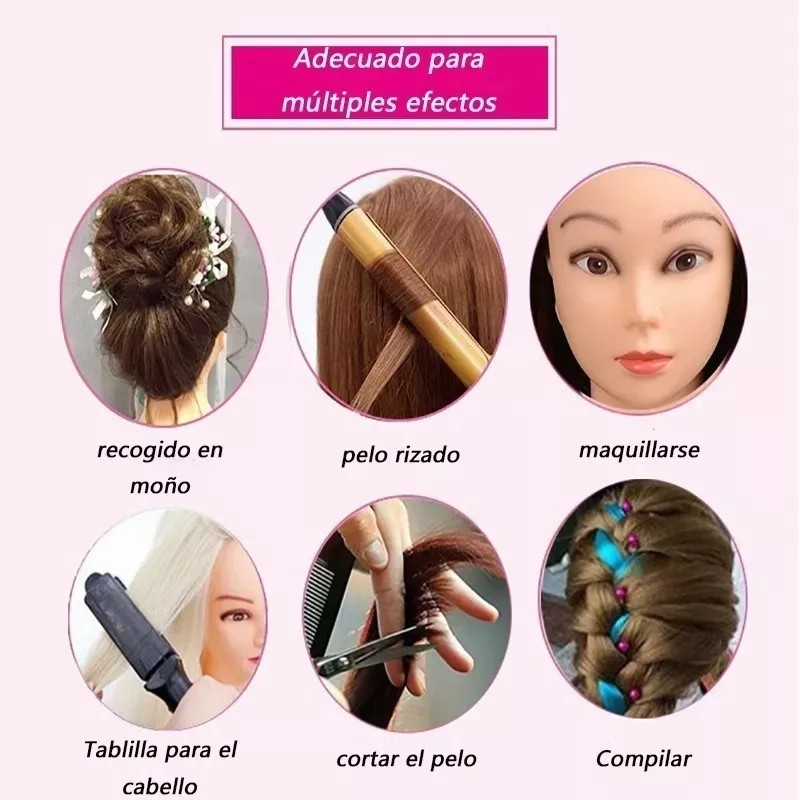 Best Cabeza Con Cabello Para Entrenamiento De Peluquería