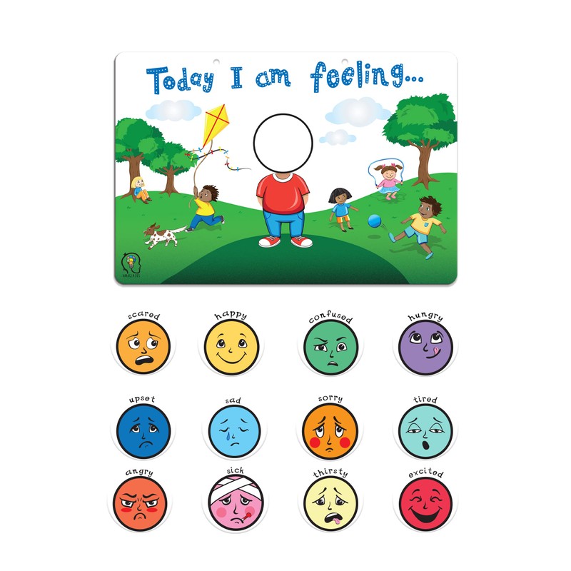 Today I am Feeling chart Feelings and Emotion Magnetic Chart
