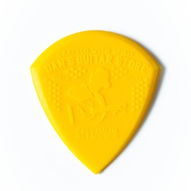 Dan's Guitar Store - Precision Pick 0.80mm - 10-pack Grippy Precision Medium to light High-Visibility Plectrums for Professionals