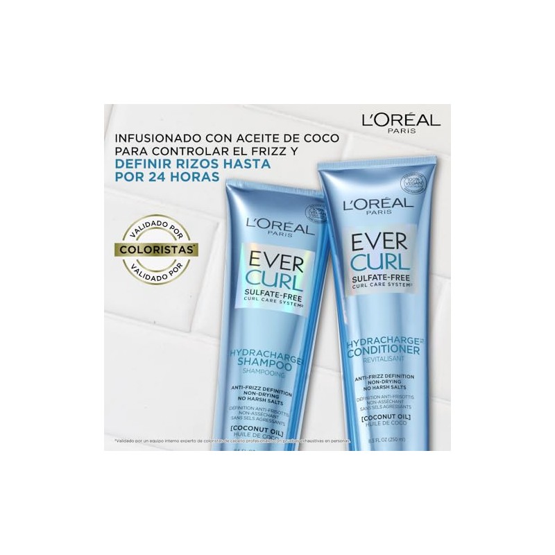 L'Oréal Paris Ever Curl Shampoo Con Aceite De Coco Define