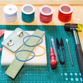 OKUMEYR 60pcs Colorful Rubber Bands Elastic Rubber Bands 1.18 x 1.18 x 0.04 inches Geo Board Rubber Bands Office Supplies School Home