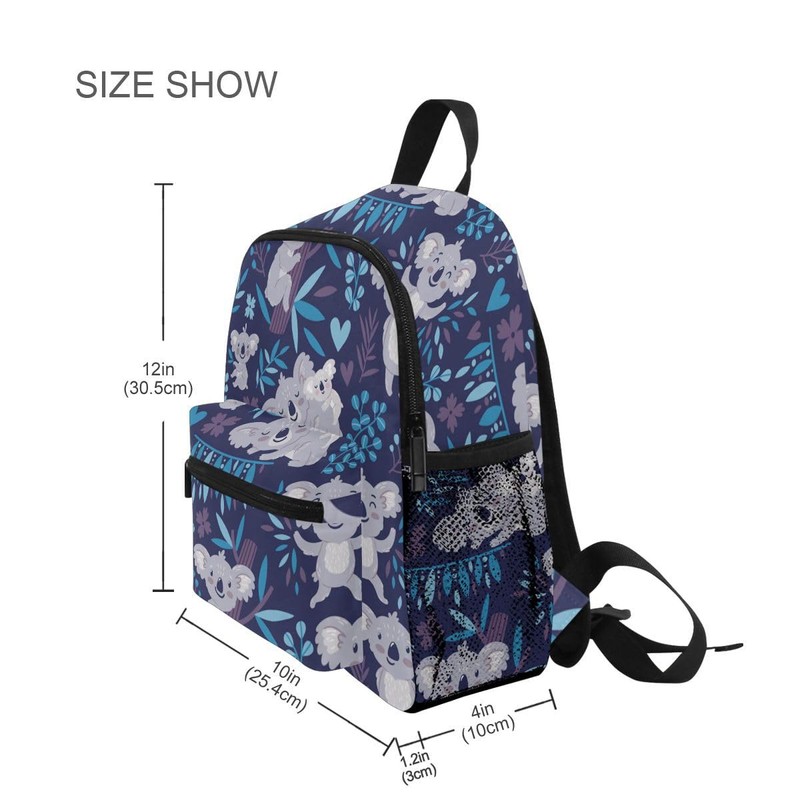 JUMPBEAR Kids Backpack Casual Daypack Koala Bears Schoolbag Durable Bookbag