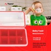 IceTopper XL Ice Cube Tray with Attached Lids - Easy