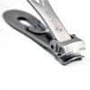 Karlash Stainless Steel Toe Nail Clipper with Ring Lock, Curved