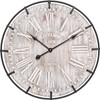 EMAX HOME 24 Inch Large Farmhouse Wall Clock, Rustic Antique