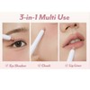 I'M MEME Shadow Stick Matte/Shimmer/Giltter 0.9g, Color:Shimmer 004 Rose Cape