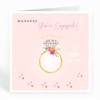 Islamic Engagement Card - Mubarak You're Engaged!