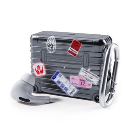miak AirPods Pro (2nd Generation/1st Generation) Case Cover Carry Case [Hard Case Speaker Hole LED Display Compatible] MA24915APP2 Black [Domestic Genuine Product]