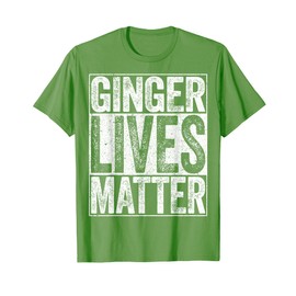 Ginger Lives Matter Shirt Irish Men Women St Patricks Day T-Shirt