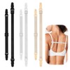 Prasacco 6 Pcs Bra Strap Holders for Slipping, Women's Elastic