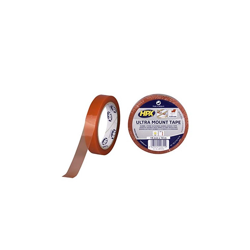 Ultra Mount Montageband – transparent 19 mm x 10 m