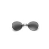 PLOPLO Polarized 5.9 g Only Retro Round Clip On Nose