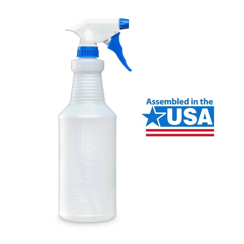 MOR’LO INDIA All Purpose Plastic Spray Bottles, 32 oz (Pack