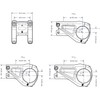 Funn Equalizer Bicycle Stem with 10 mm Gradient or Gradient,