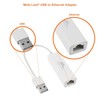 USB Ethernet (LAN) Network Adapter Compatible with Laptops, and All