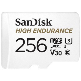 SanDisk SanDisk SDSQQNR-256G-GH3IA Dash Cam Compatible Micro SD Card, UHS-I Class 10, U3, V30 Compatible, New Package
