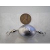 HOME MADE 15 PCS. #5 NICKEL SWIVEL EGG SINKERS 3,