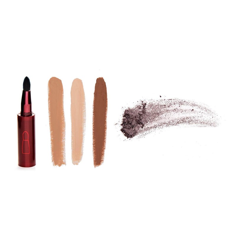 Ruby Hammer Magnetic Makeup Brush Set 01– Innovative, stylish professional
