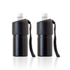 Atlas ABIB-BBK2P Plastic Bottle Holder, Water Bottle, 2-Pack, Cold Insulated,