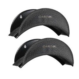 GARTOL High Carbon Steel Hose Holder Wall Mounted Garden Hose Hanger, Ideal for Water & Air & Hydraulic Hose, Ropes, Extension Cords, Heavy Duty & Rust Proof Hose Rack with Screws and Expansion Bolt