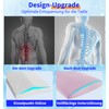 Hypuno Orthopaedic Lumbar Cushion Ergonomic Memory Foam Back & Lumbar