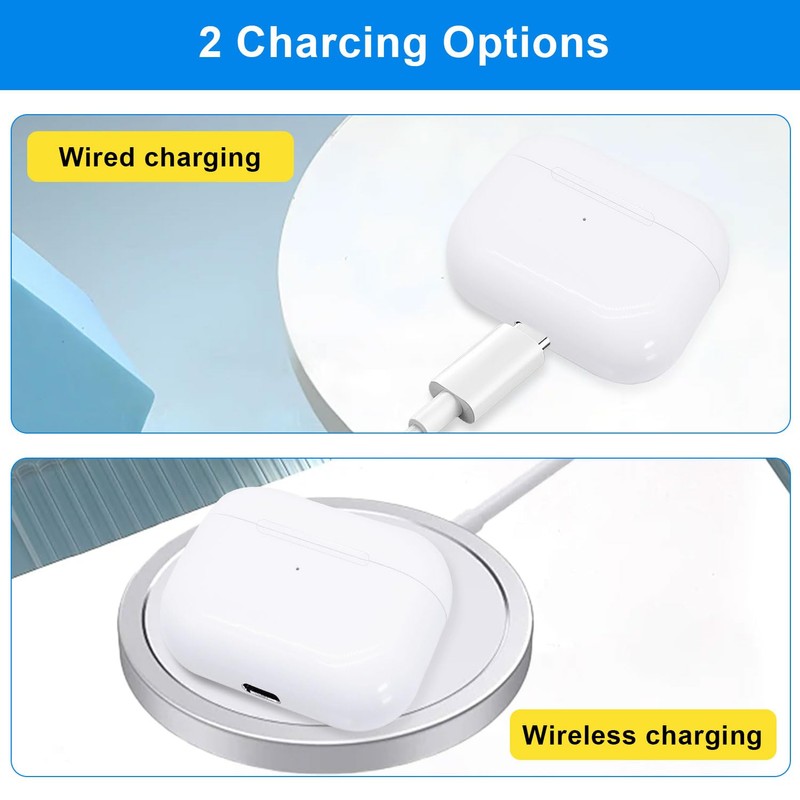 Quevati Wireless Charging Case Compatible with Air Pods 3, Wireless