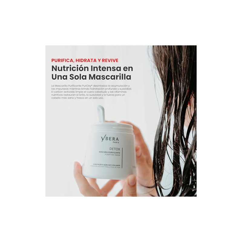 Kit Detox Healthy Fashion Gold Shampoo 500ml + Mascarilla 200gr
