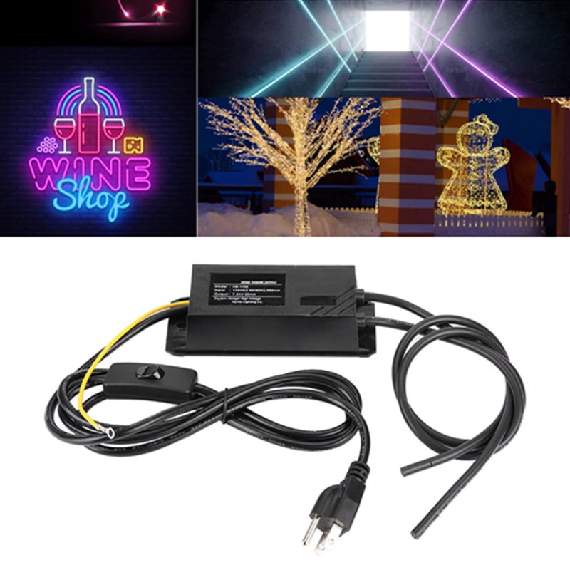 Neon Light Transformer Power Supply Rectifier Kit Walfront 7.5KV 30mA